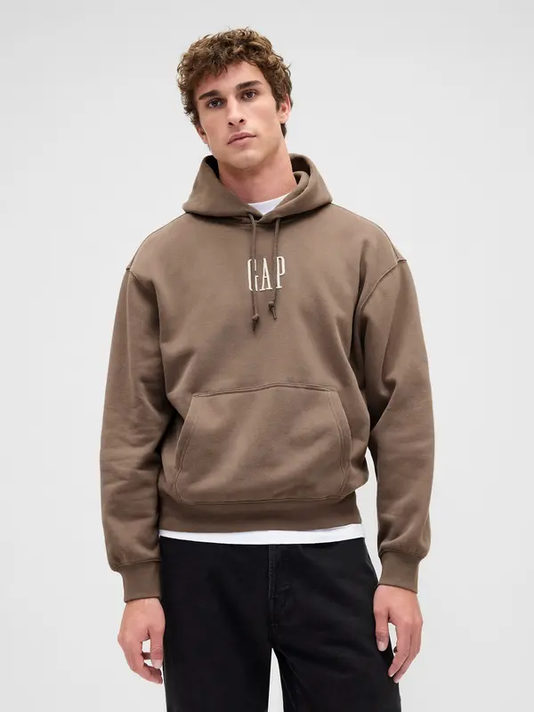 GAP Суичър с качулка GAP с голям размер