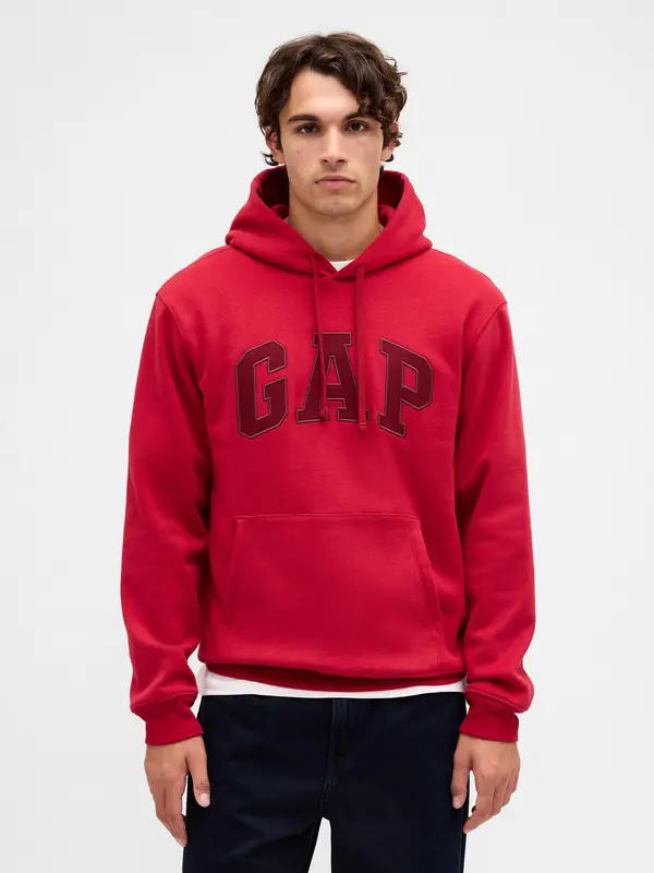 GAP Суичър с качулка GAP VintageSoft