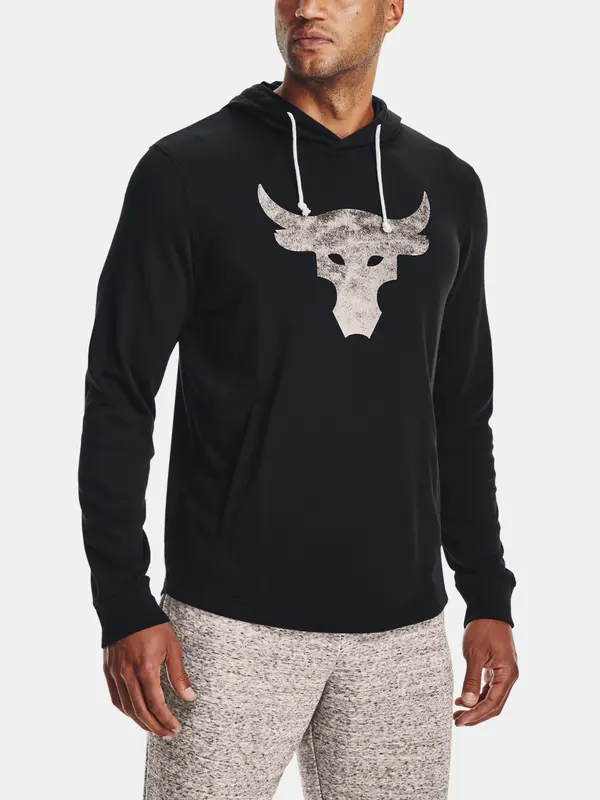 Under Armour Суичър с качулка Under Armour UA Project Rock Terry HD-BLACK