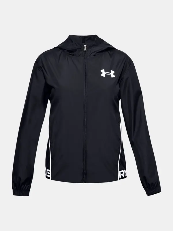 Under Armour Суичър с качулка Under Armour за момичета