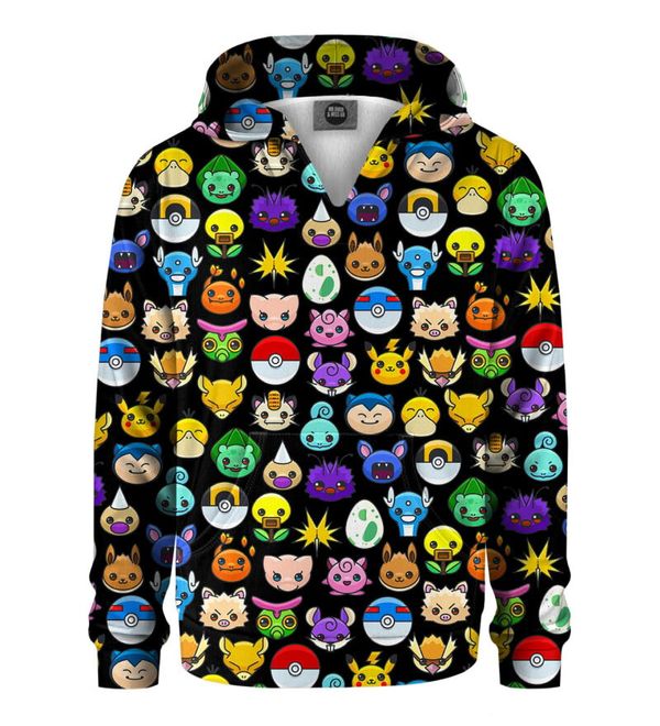 Mr. GUGU & Miss GO Суичър за момичета Mr. GUGU & Miss GO POKEMOJI