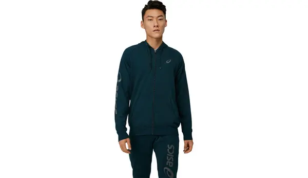 Asics Суитшърт Asics Big Fz син