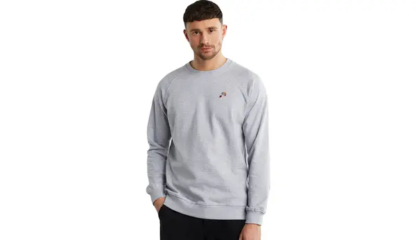 Dedicated Суитшърт Dedicated Malmoe Mushroom Grey