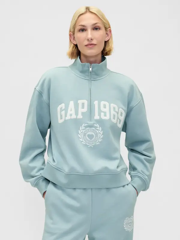 GAP Суитшърт GAP Oversize с лого на 1969 VintageSoft