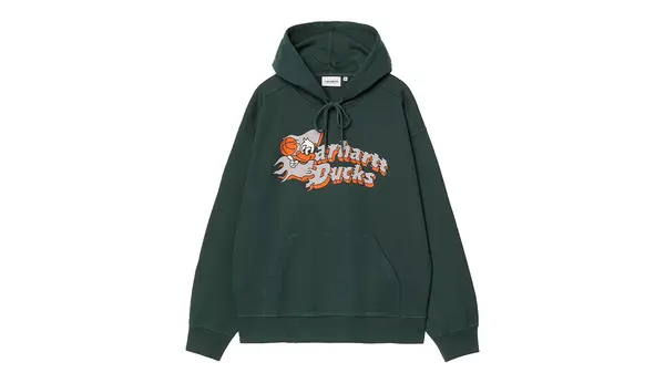 Carhartt Wip Суитшърт с качулка Carhartt WIP Flaming Ducks