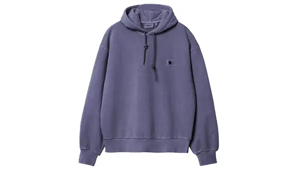 Carhartt Wip Суитшърт с качулка Carhartt WIP W' Nelson в синьо