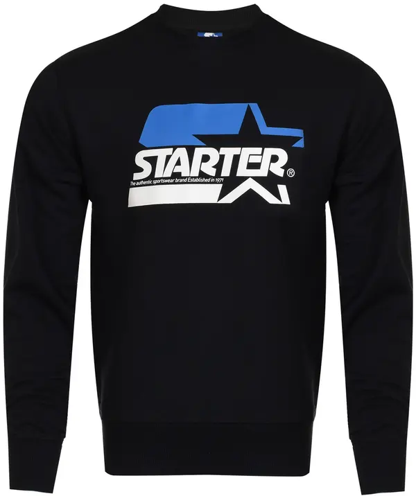 Starter Суитшърт STARTER - EXIT черен