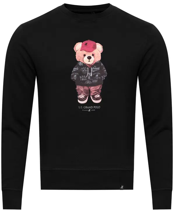 U.S. GRAND POLO EQUIPMENT & APPAREL Суитшърт US GRAND POLO без качулка