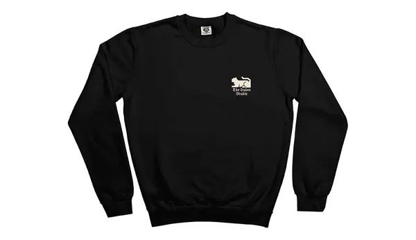 The Dudes Суитшърти и блузи с качулка - The Dudes Studio Classic Sweatshirt Черен