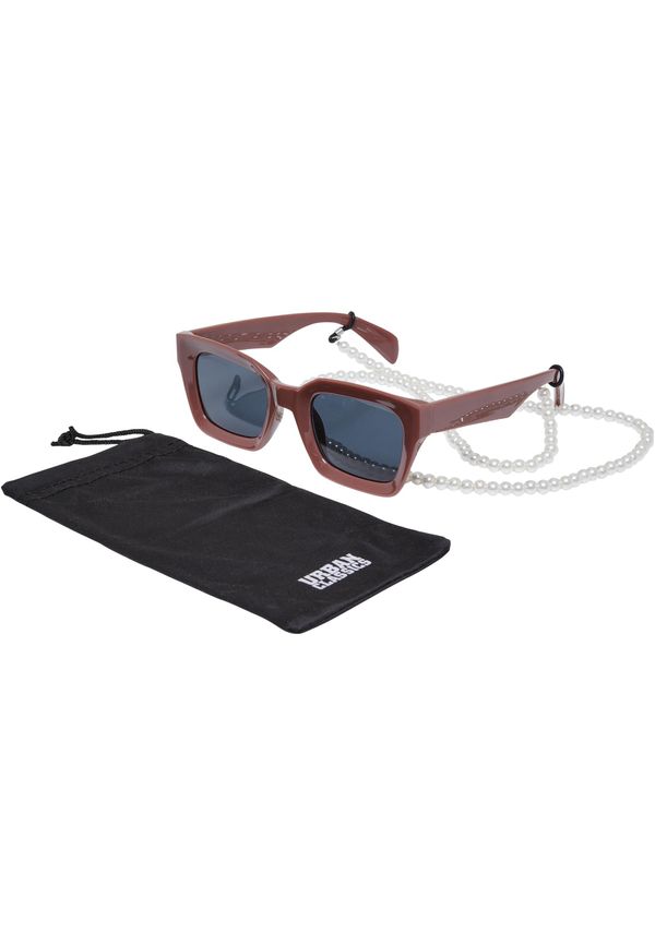 Urban Classics Accessoires Sunglasses Poros With Chain Terracotta
