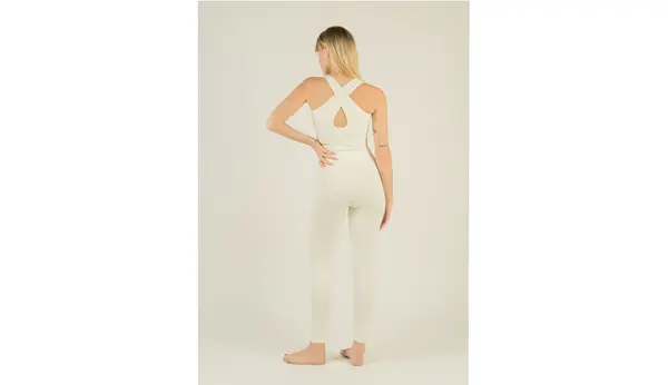 Norba Clothing Сутиен Norba V, цвят слонова кост и бял