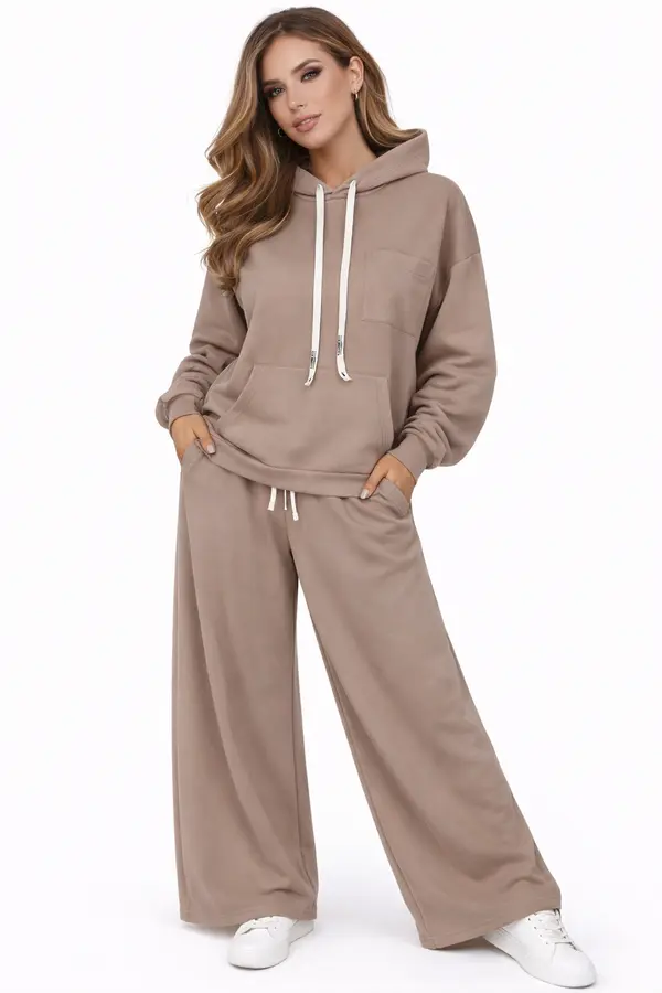 FASHION Светлокафява чанта през рамо