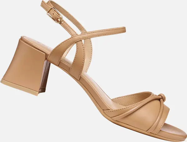 GEOX Светлокафяви дамски сандали Geox New Eraklia