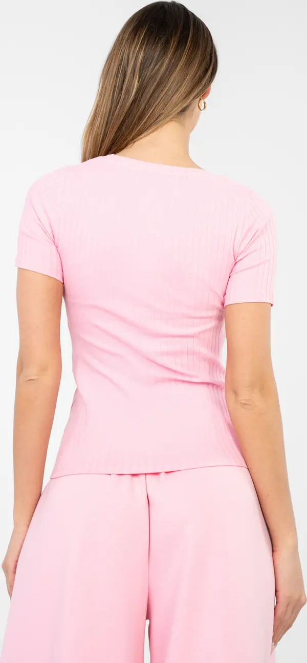 RUE PARIS Светлорозова блуза RUE PARIS