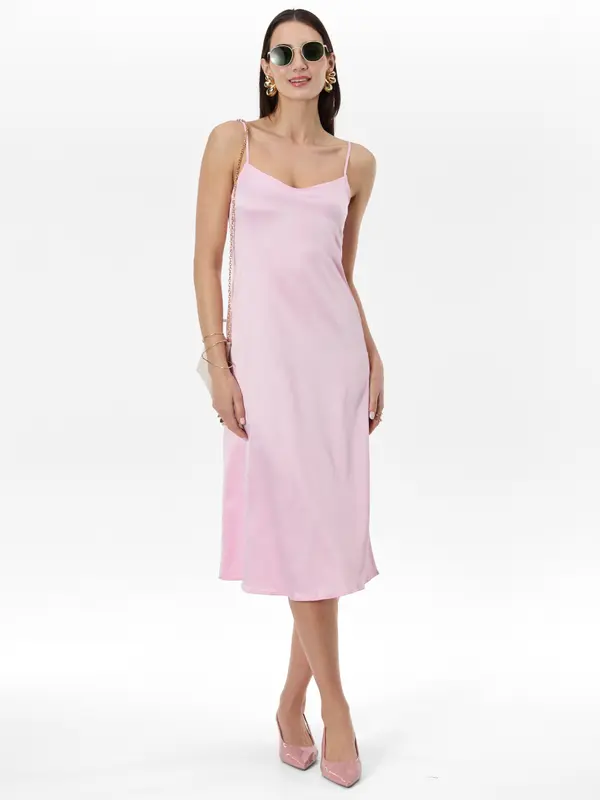 Orsay Светлорозова дамска рокля ORSAY