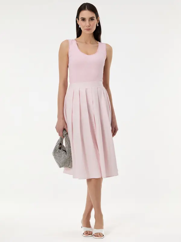Orsay Светлорозова миди пола ORSAY