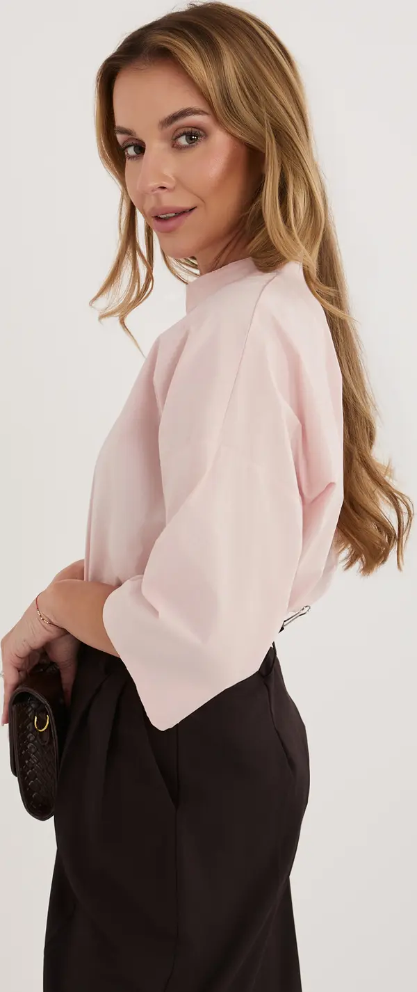 Factory Price Светлорозова риза с копчета