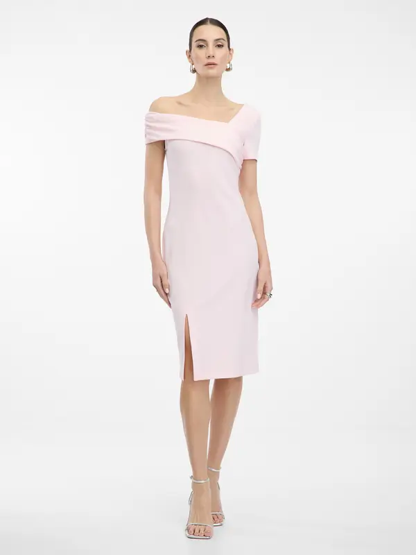 Orsay Светлорозова рокля тип „калъф“ ORSAY