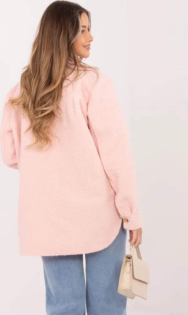 RUE PARIS Светлорозово яке-риза