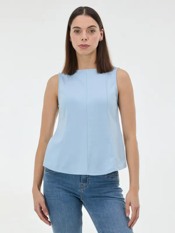 Orsay Светлосин дамски топ без ръкави ORSAY
