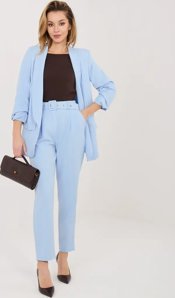 RUE PARIS Светлосин комплект от две части