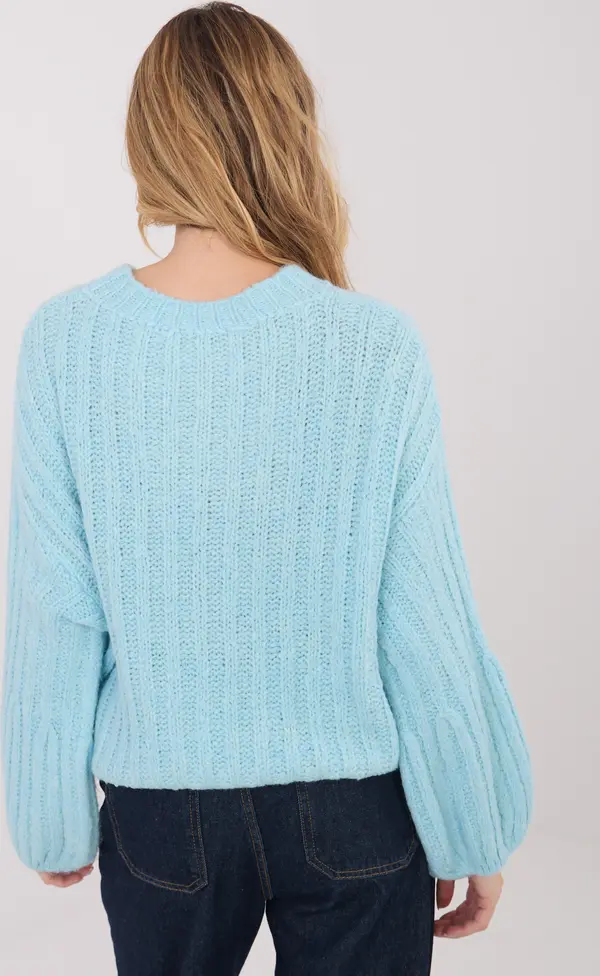 Italy Moda Светлосин пуловер