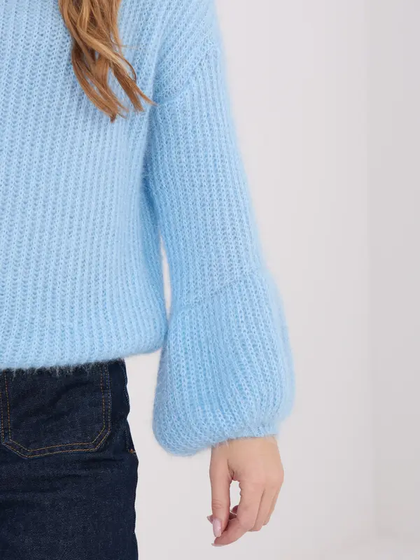 Italy Moda Светлосин пуловер