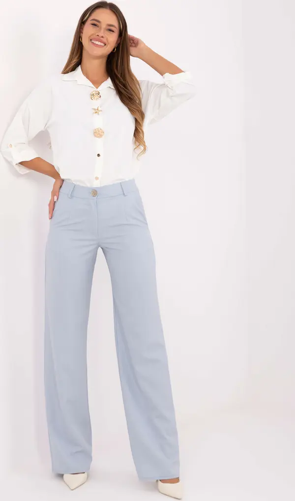 LAKERTA Светлосини дамски панталони