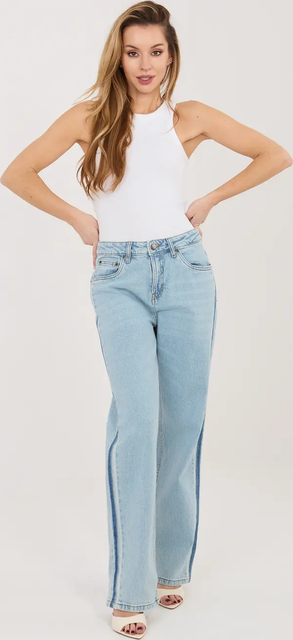 Sublevel Светлосини дънки с райета