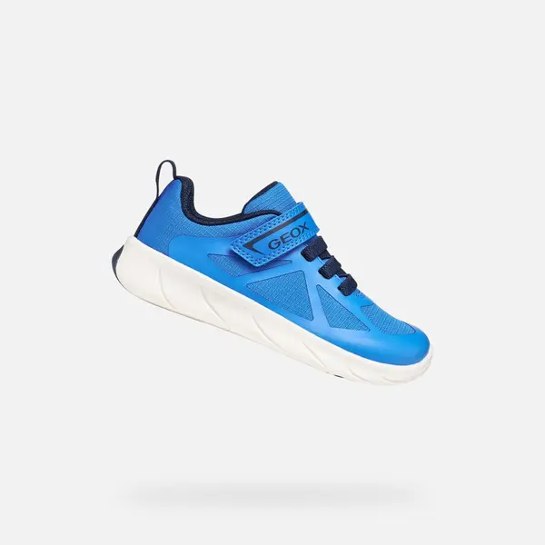 GEOX Светлосини момчешки боси маратонки Geox Foot-run