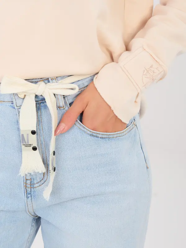 Factory Price Светлосини прави дънки