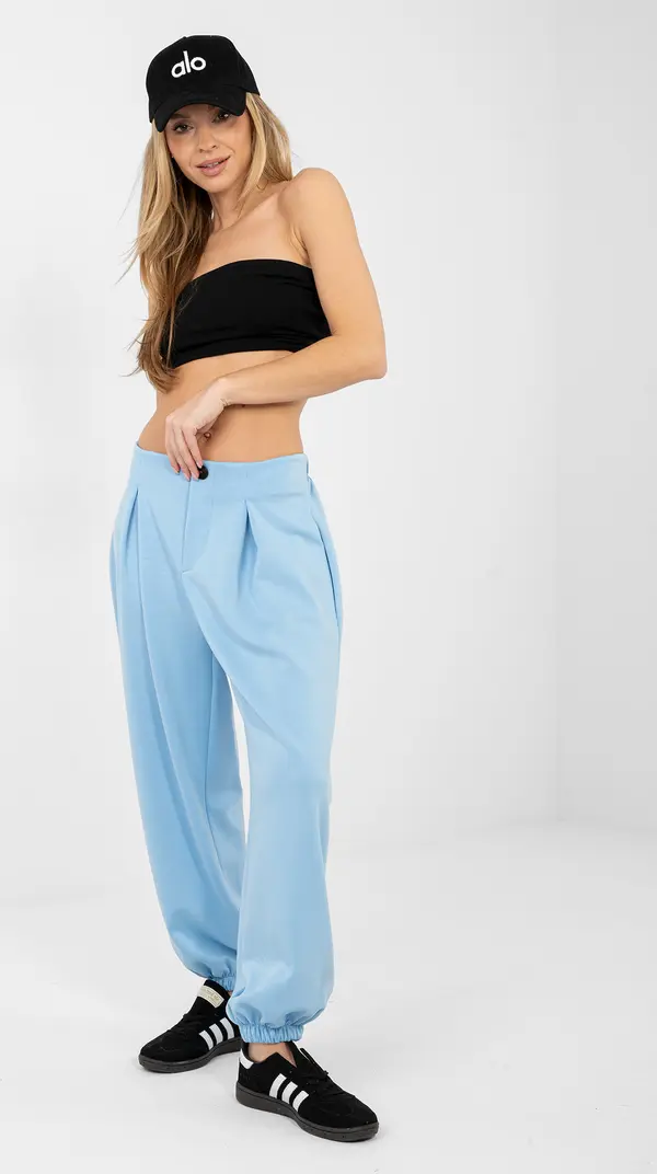 Italy Moda Светлосини широки панталони