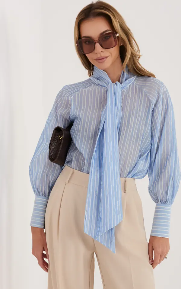 Italy Moda Светлосиня дамска риза