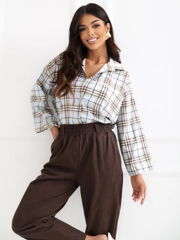 Italy Moda Светлосиня дамска риза