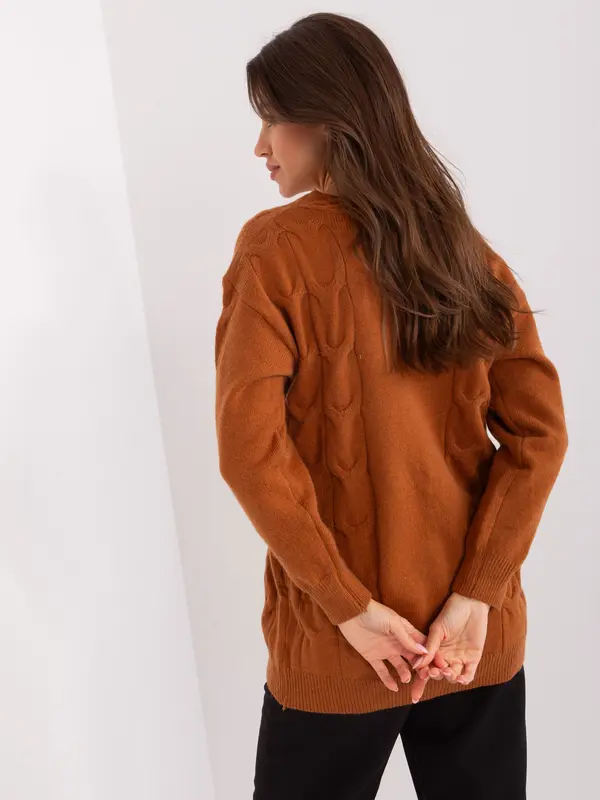 Wool Fashion Italia Sweater-AT-SW-2241.36P-Dark Orange