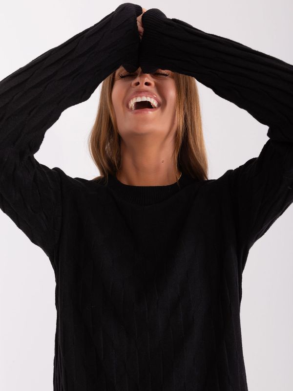 Wool Fashion Italia Sweater-AT-SW-2326.37X-Black