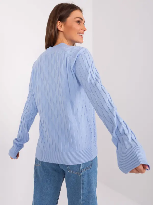 Wool Fashion Italia Sweater-AT-SW-2326.37X-Light Blue