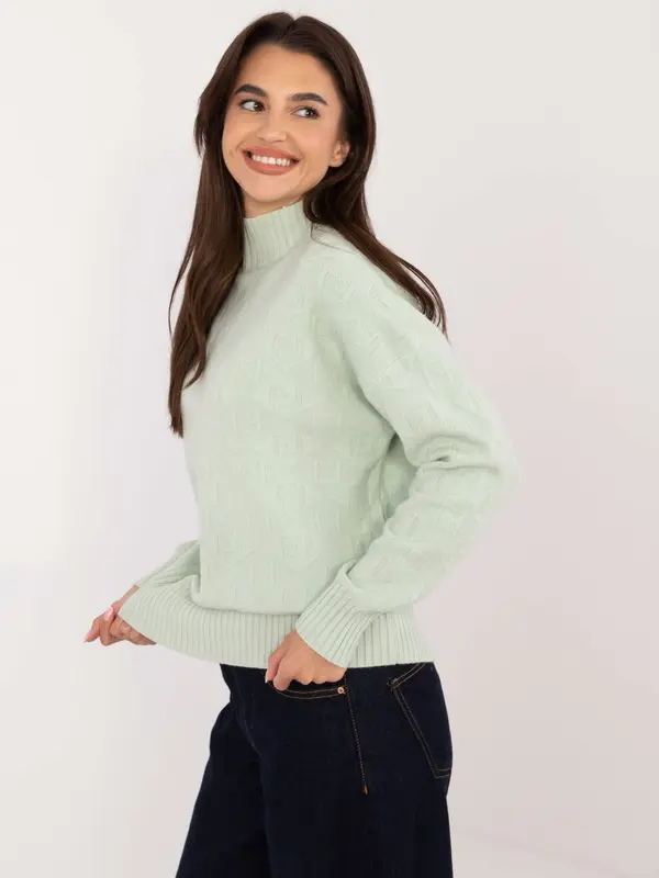 Wool Fashion Italia Sweater-AT-SW-2339.54-mint