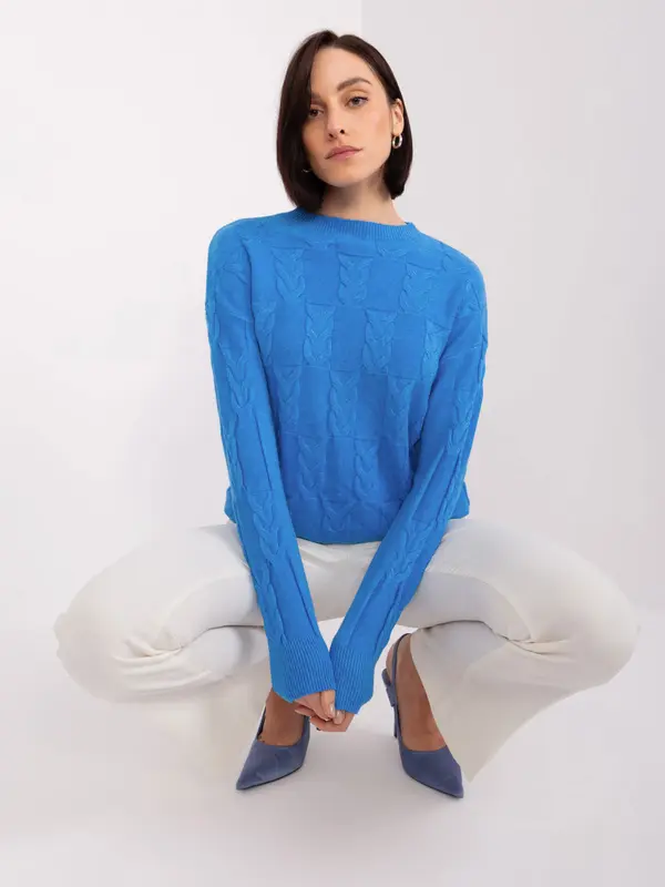 Wool Fashion Italia Sweater-AT-SW-2340.10-blue