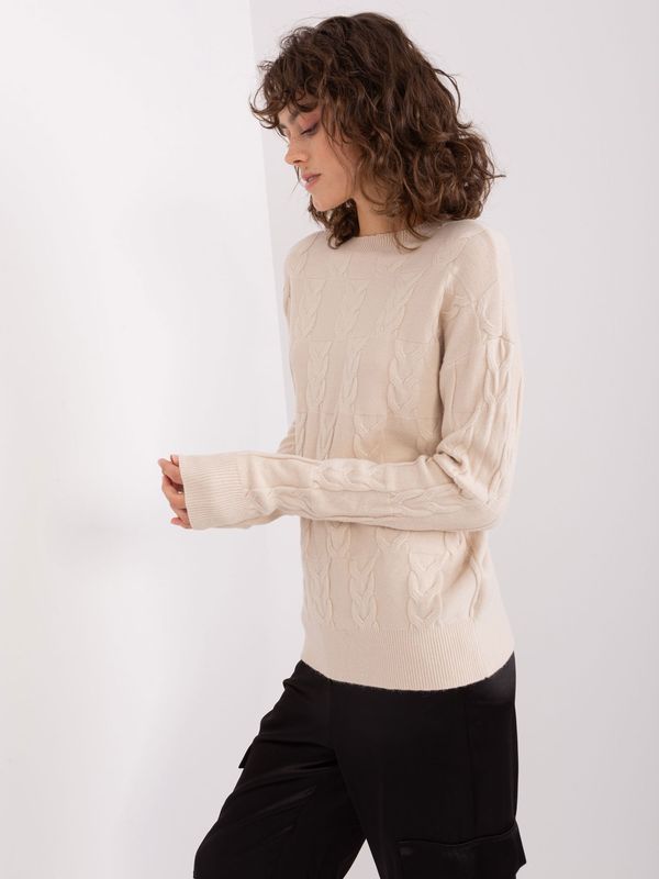 Wool Fashion Italia Sweater-AT-SW-2340.10-light beige