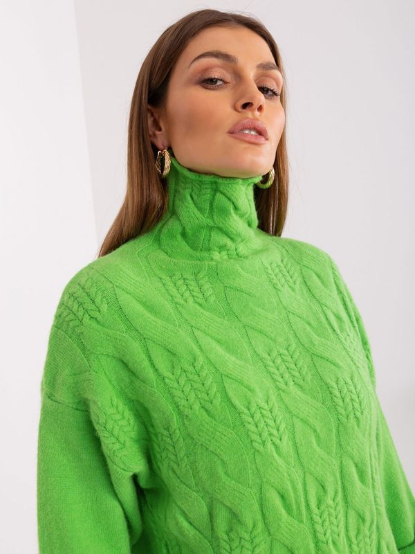 Wool Fashion Italia Sweater-AT-SW-23401.97P-light green