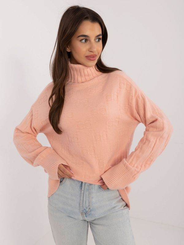 Wool Fashion Italia Sweater-AT-SW-2342-1.35-salmon