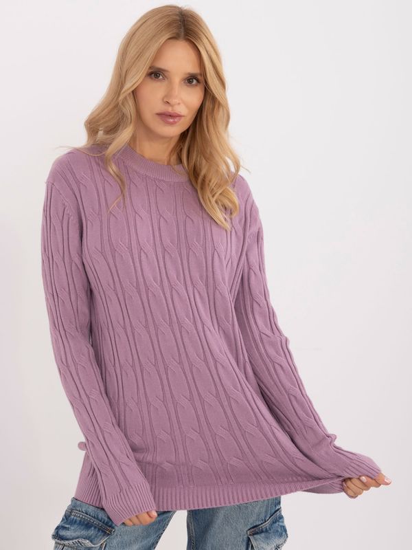 Wool Fashion Italia Sweater-AT-SW-2343.88-purple