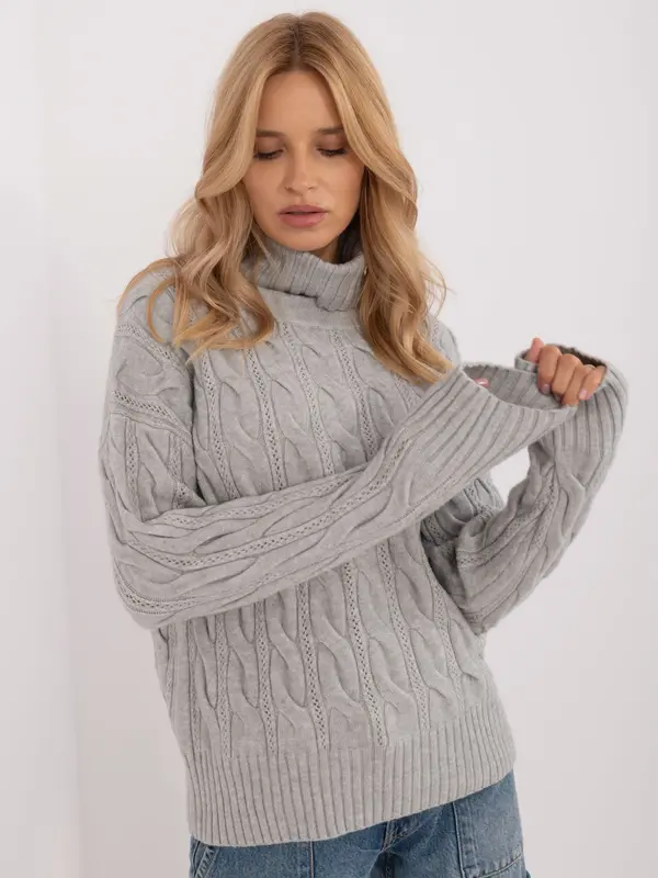 Wool Fashion Italia Sweater-AT-SW-23445.00-gray