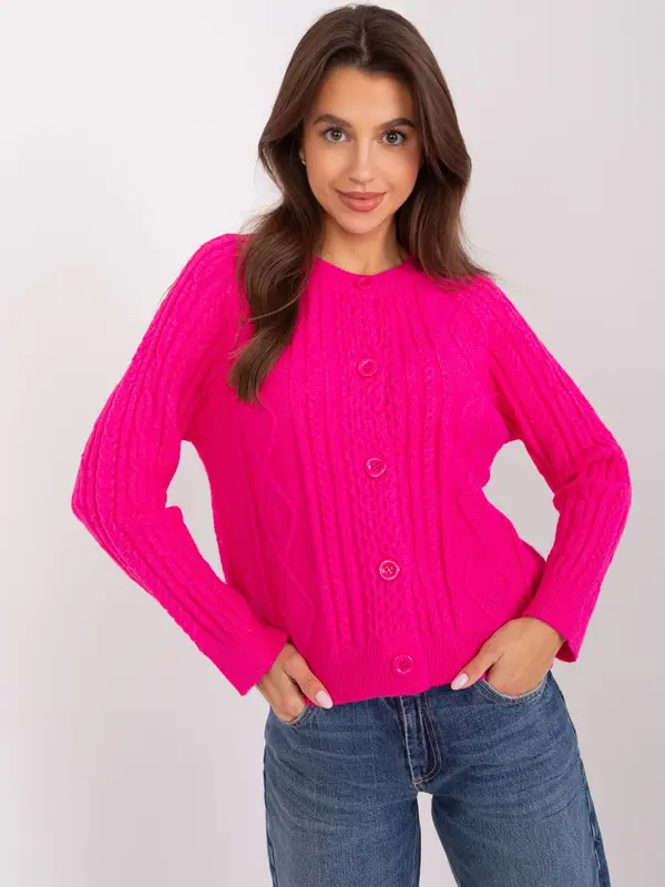Wool Fashion Italia Sweater-AT-SW-2346-2.99P-Fuchsia