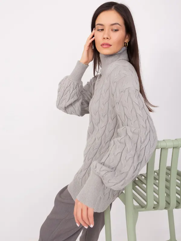 Wool Fashion Italia Sweater-AT-SW-2348.88-gray