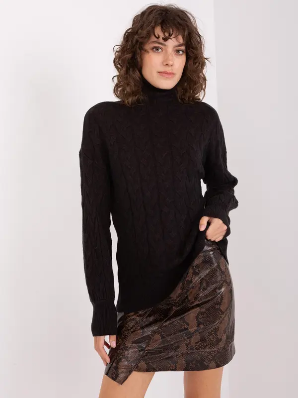 Wool Fashion Italia Sweater-AT-SW-2348.93-black
