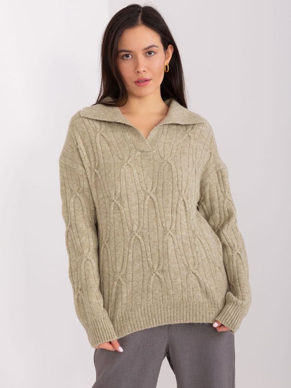 Wool Fashion Italia Sweater-AT-SW-2349-2.27-khaki
