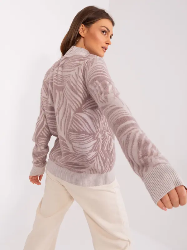 Wool Fashion Italia Sweater-AT-SW-2357.96-Light Purple