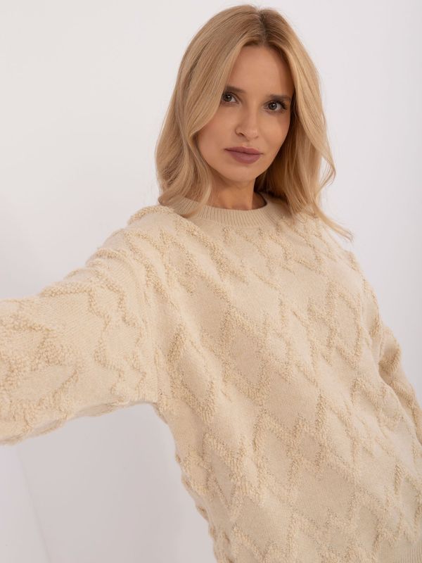 Wool Fashion Italia Sweater-AT-SW-2361.61-light beige